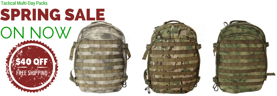 Military Army MultiCam A-TACS Camo Tactical Multi Day 48L Backpack Pack